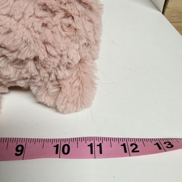 Walmart 10" Curly Haired Pink Bunny Rabbit Plush Soft Stuffed Animal Easter 2023 - Picture 6 of 6